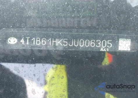 2018 Toyota Camry Xse z USA, uszkodzony, nr VIN 4T1B61HK5JU006305